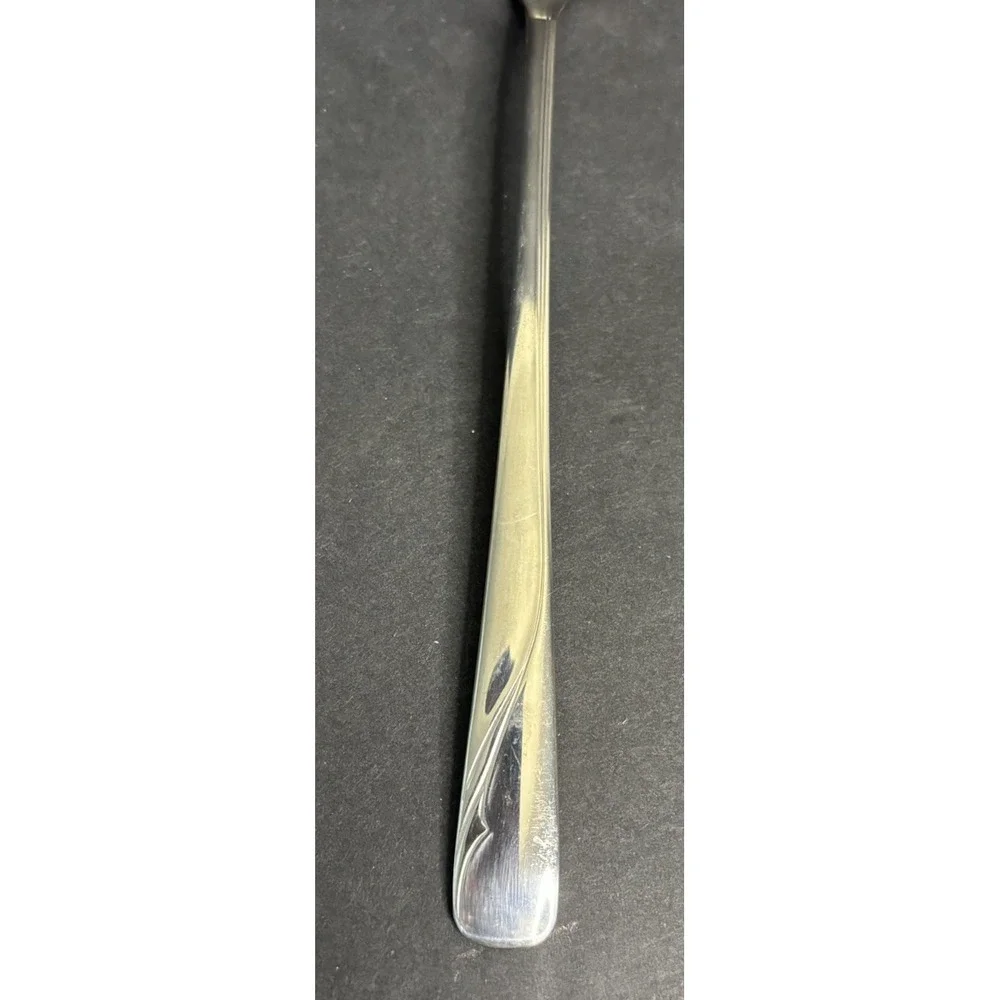 5 Oneida Oceanic Iced Tea Spoons Stainless Discontinued 7 5/8